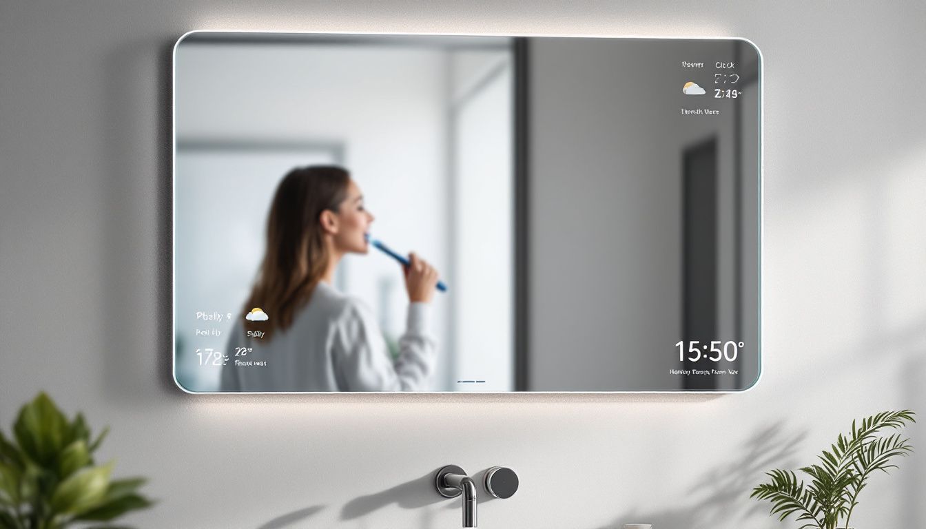 Miroirs intelligents : une innovation étonnante qui change votre quotidien à la maison