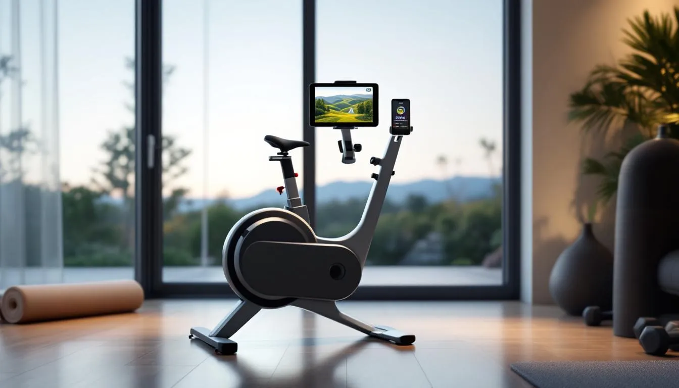 Vélo d’appartement connecté : l’expérience immersive qui transforme l’hiver