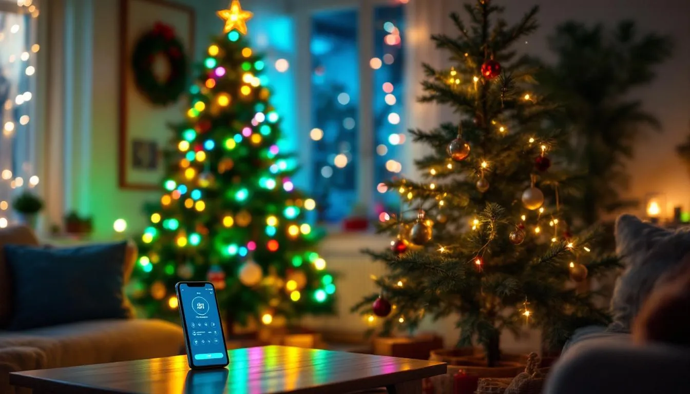 Guirlande sapin connectée : illuminez votre Noël sans effort ni prise de tête