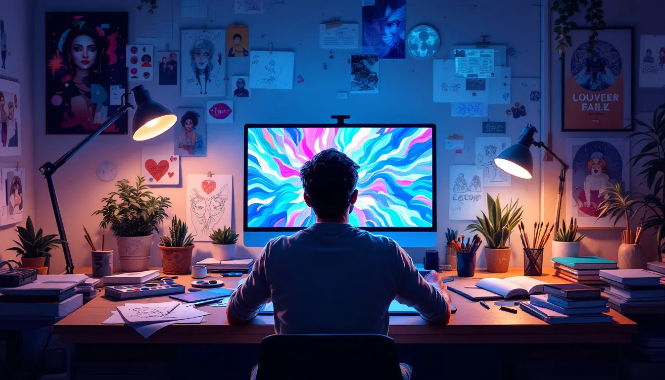 Art génératif : créez un fan art pro en 4 étapes simples
