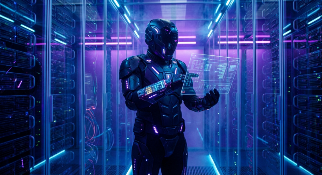 admin-sys-cyberpunk-1024x559 J'ai recruté une IA comme Admin Sys Junior : Mon expérience avec OpenClaw