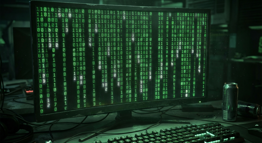 matrix-code-1024x559 J'ai recruté une IA comme Admin Sys Junior : Mon expérience avec OpenClaw