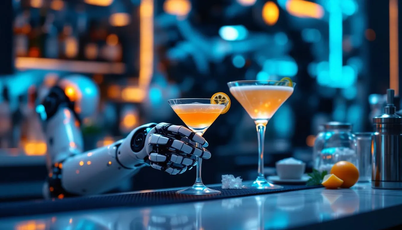 Robot barman : l&rsquo;IA va-t-elle shaker vos cocktails ?