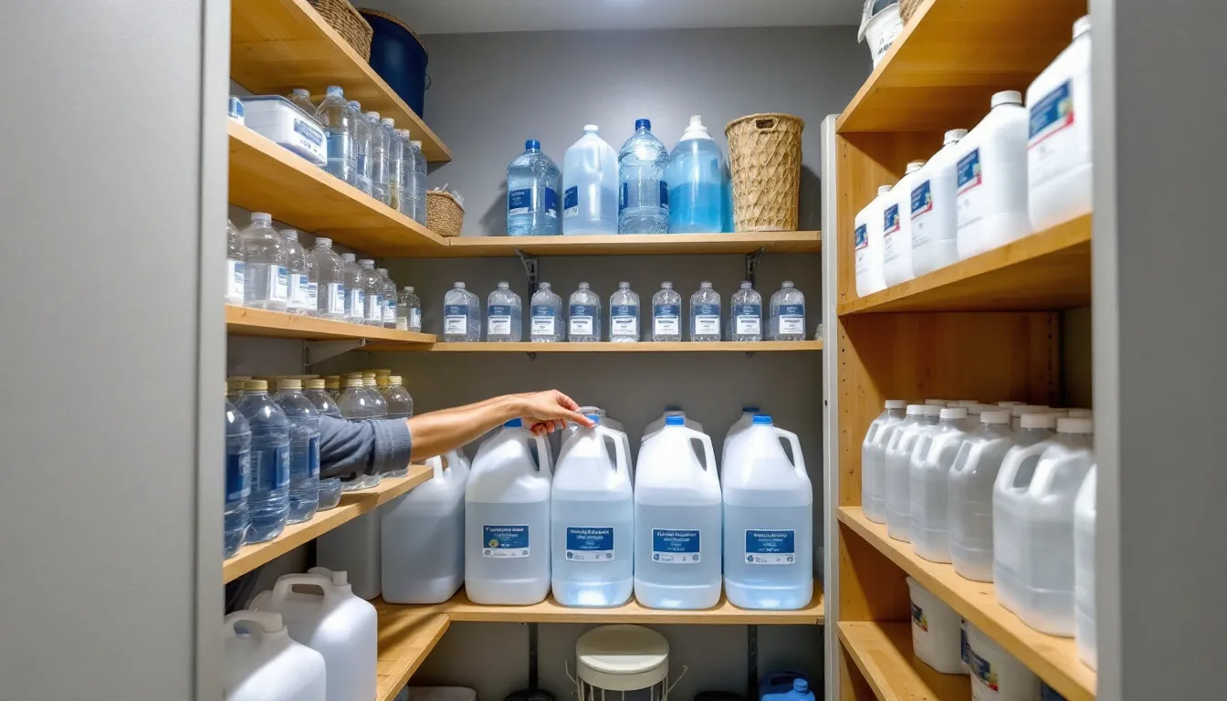 Pénurie d&rsquo;eau : comment préparer vos réserves à la maison