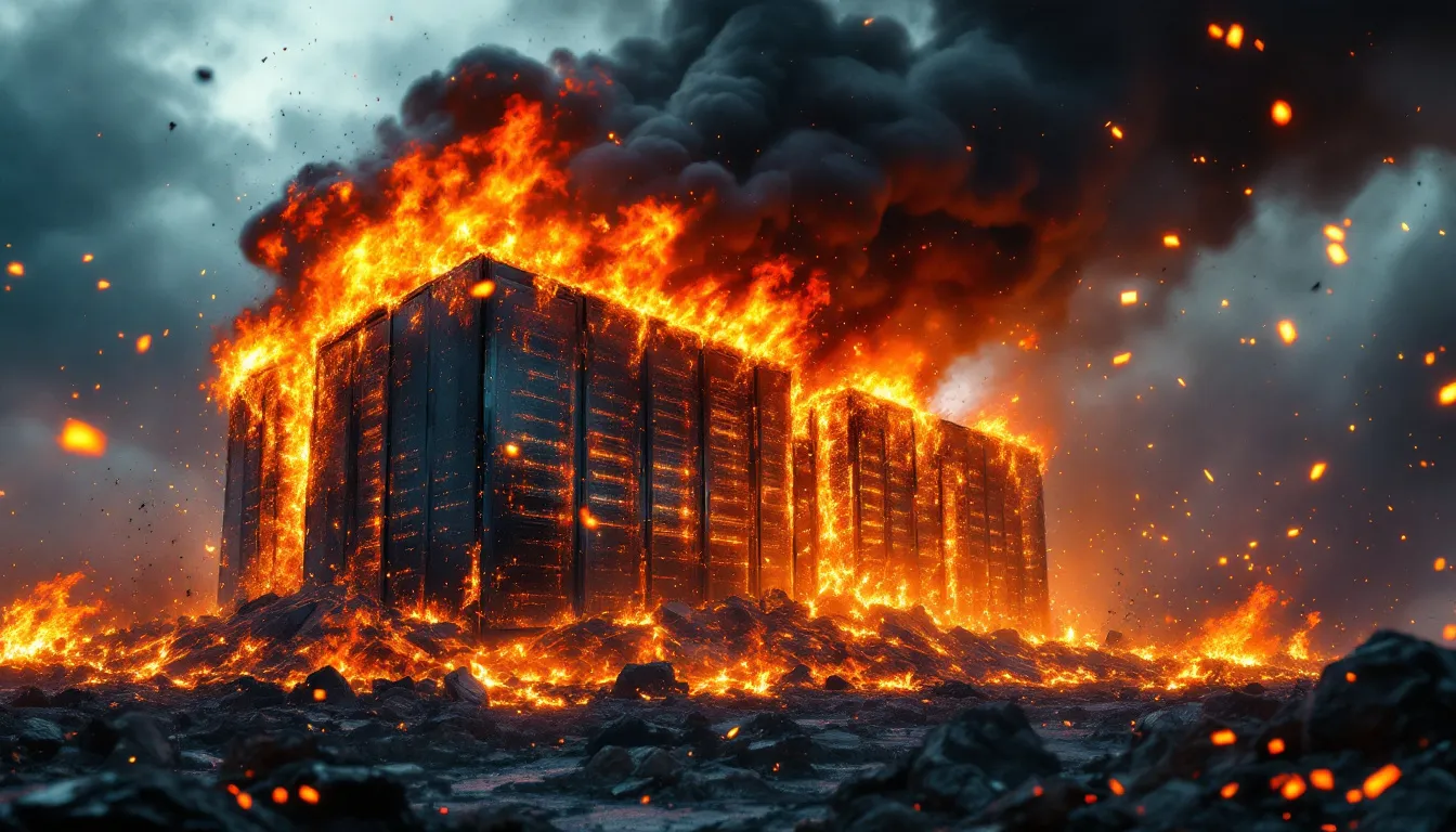 Incendie OVH : la leçon de la catastrophe cloud